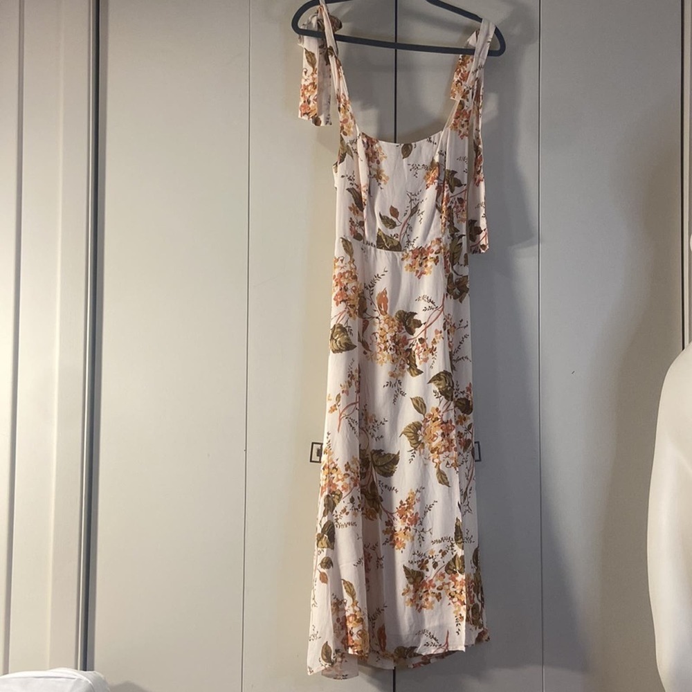 REFORMATION Aden Dress Floral Print